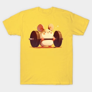 hamster lifting weight T-Shirt